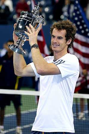 Andy Murray became the first British man to win a major since 1936.